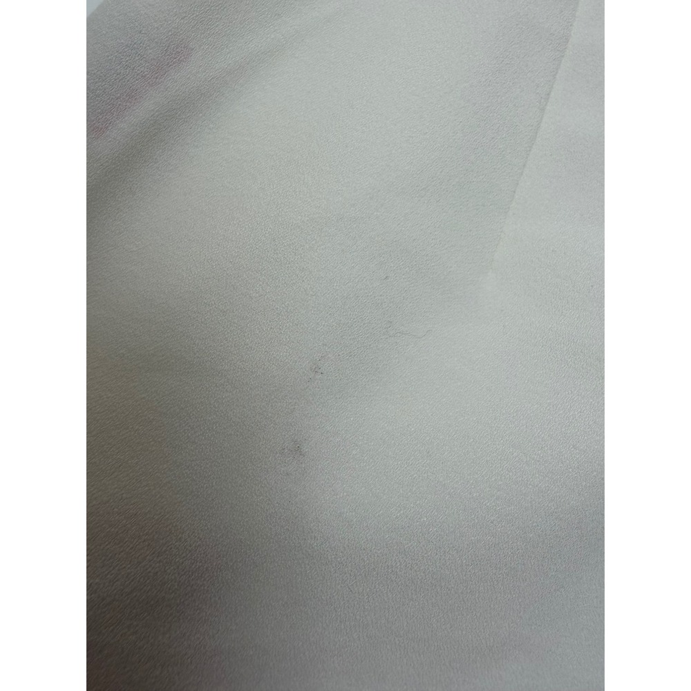 Missguided Cream Tailored Straight Leg Trousers US 2 Ivory Minimalist - Picture 7 of 9